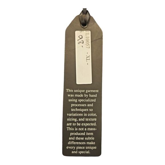 Tough Luv Clothing Acid Wash Short Sleeve Colared Knit Jacket XL - Picture 6 of 10